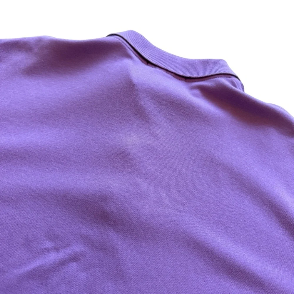 Polo Ralph Lauren Polo Shirt Mens L Purple Classic Fit Short Sleeve Golf Cotton